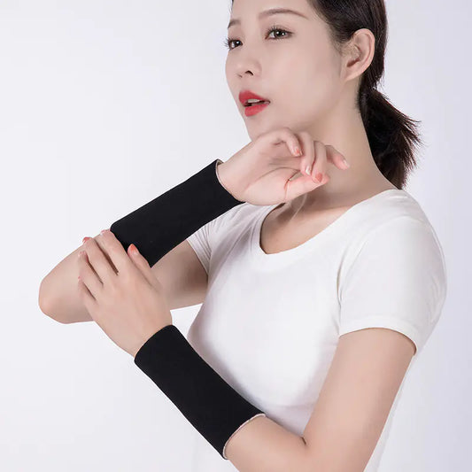 Men's and Women's Thick Fleece Wrist Guards for Winter