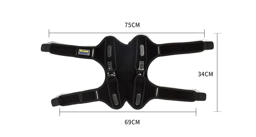 Knee Support Brace with Patella Protection Device