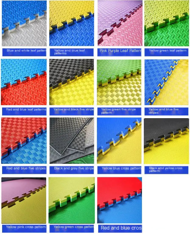 Thick Non-Slip Taekwondo Foam Exercise Mats